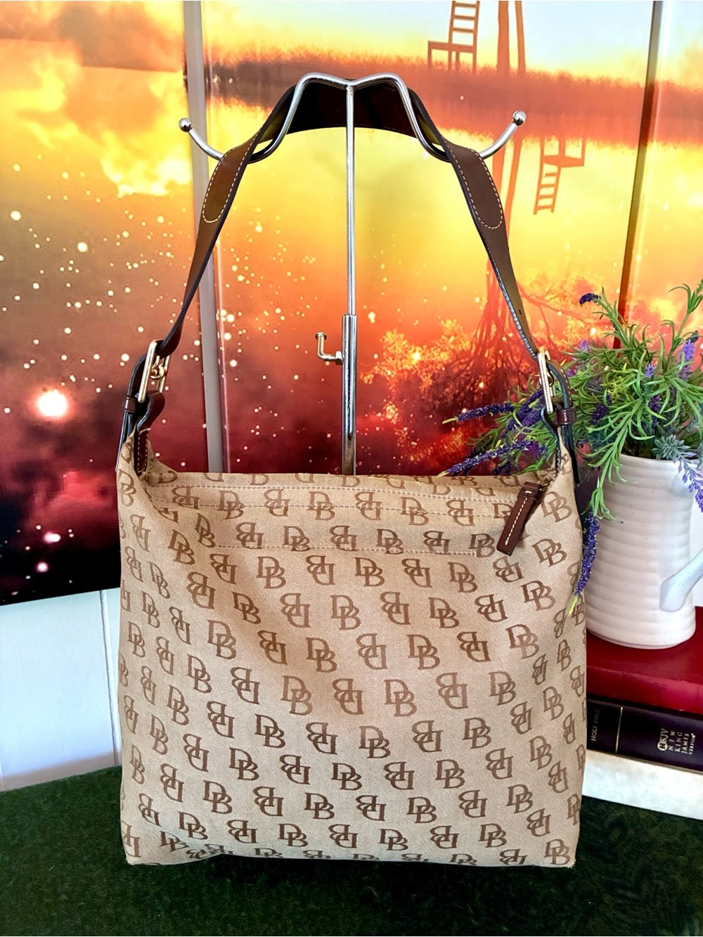 Dooney & Bourke Monogram Shoulder Bag